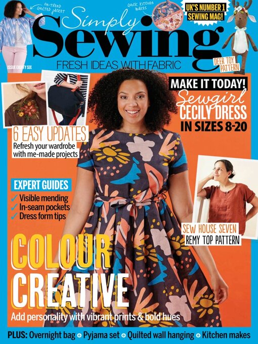 Cover image for Simply Sewing